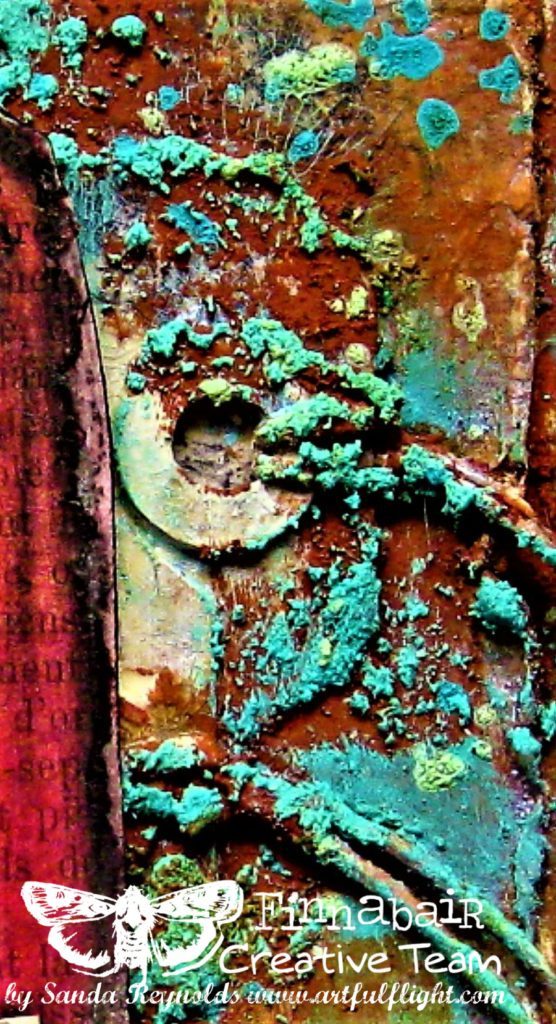 The Designers' Faves Challenge - Teal and Red Vintage Tag
