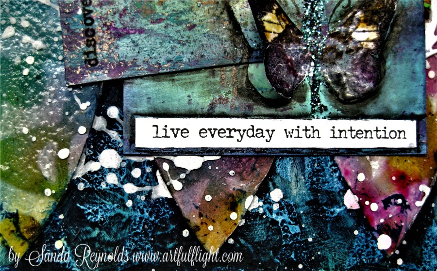 Mixed Media tag YouTube hop and GIVEAWAY