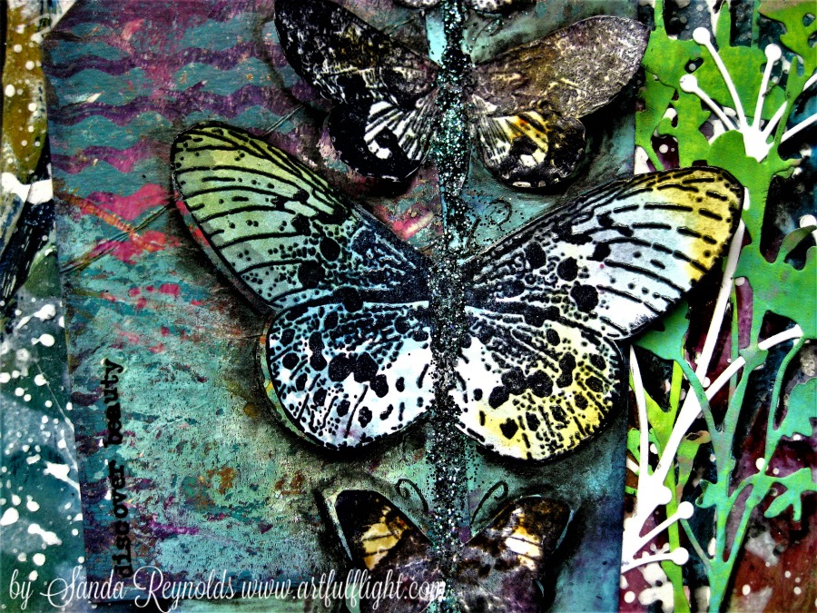 Mixed Media tag YouTube hop and GIVEAWAY