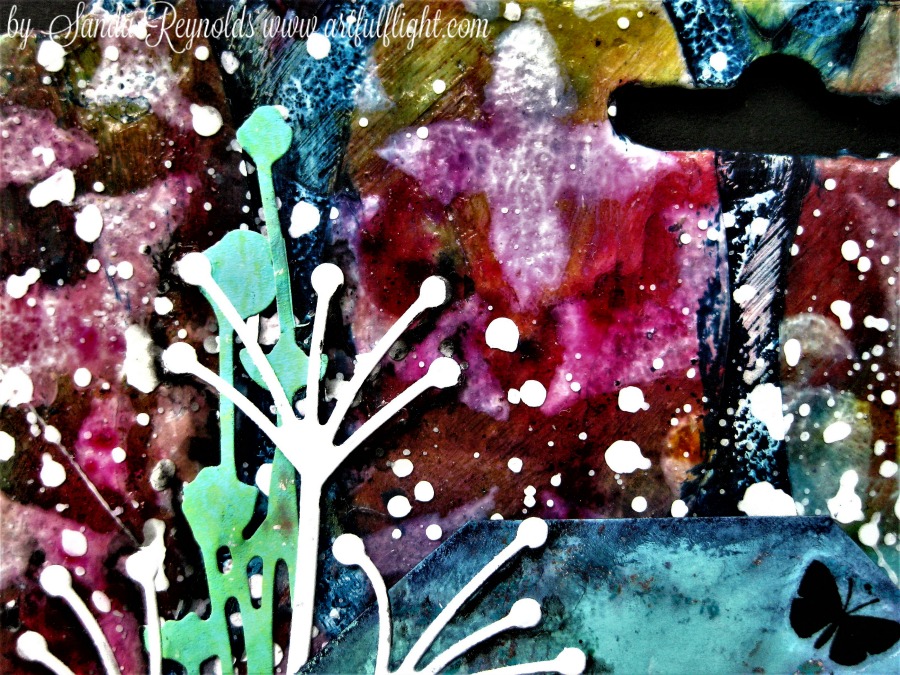 Mixed Media tag YouTube hop and GIVEAWAY