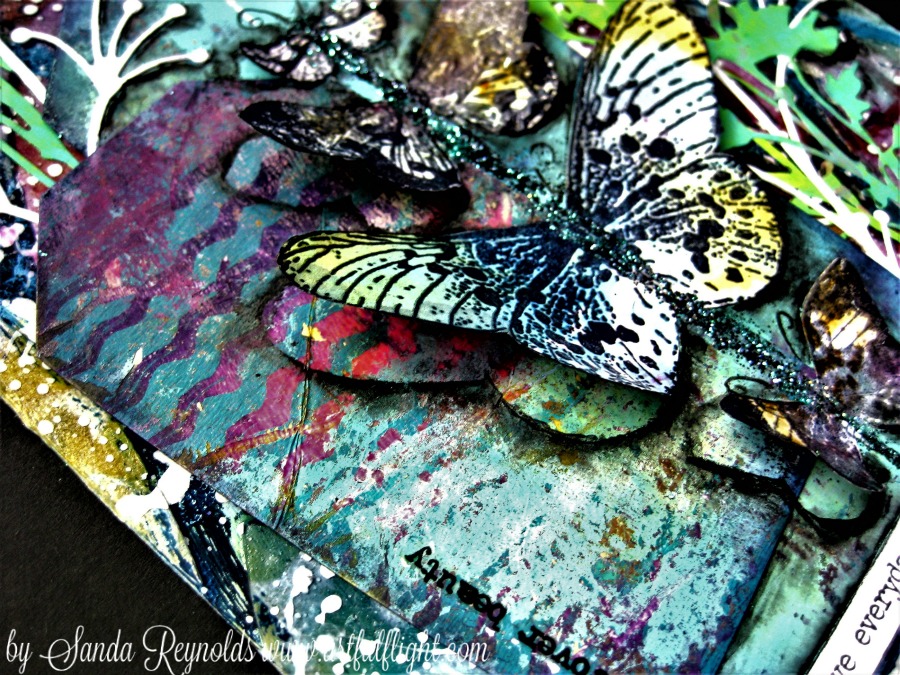 Mixed Media tag YouTube hop and GIVEAWAY